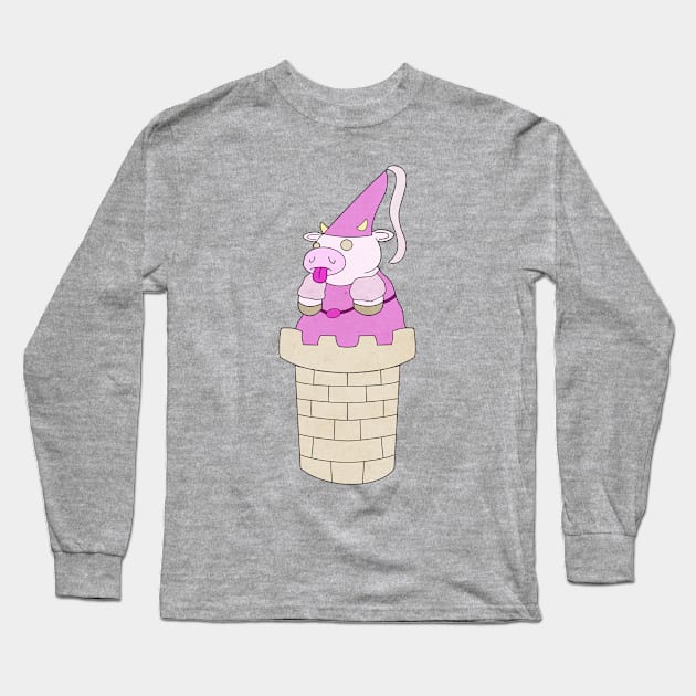 Princess! CowLick! Long Sleeve T-Shirt by Atomic Lunchbox